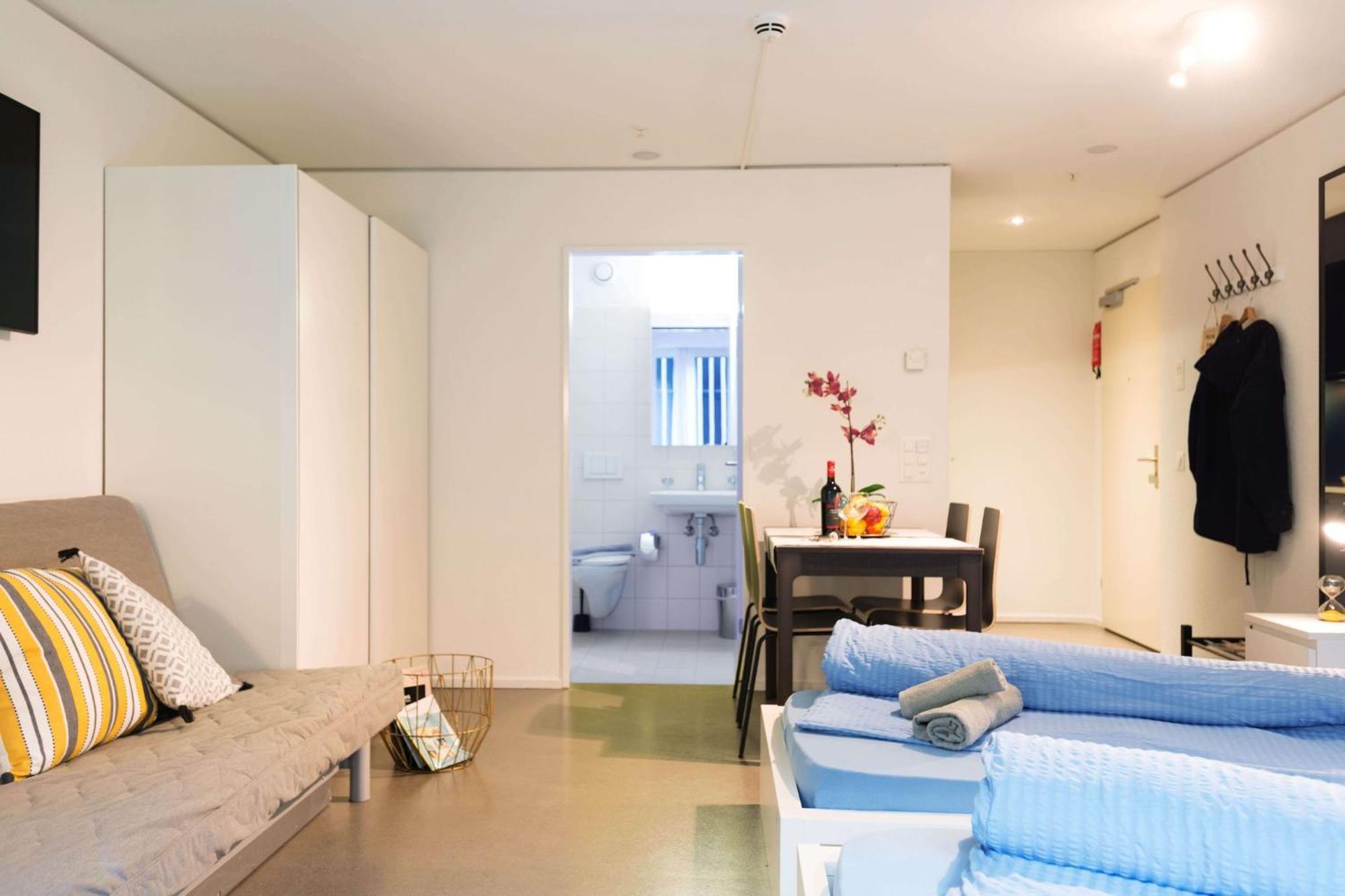 Hitrental Allmend Comfort Studios Luzern Dış mekan fotoğraf