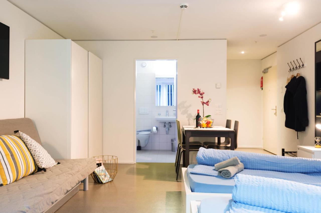 Hitrental Allmend Comfort Studios Luzern Dış mekan fotoğraf